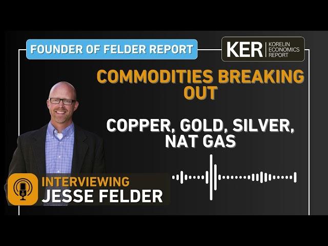 Jesse Felder - Commodities Breaking Out; Copper, Gold, Silver, Nat Gas