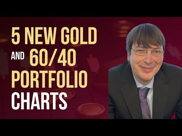 5 New Gold & 60/40 Portfolio Charts