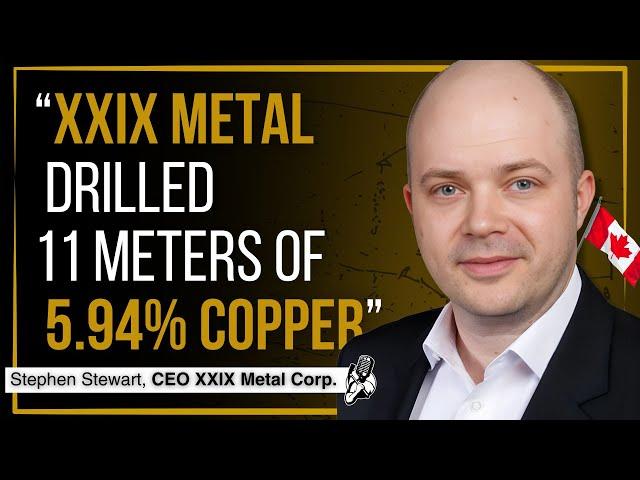 5.94% Copper Equivalent over 11 Metres in Quebec | XXIX Metal CEO Interview