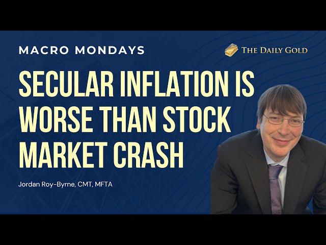 Secular Inflation is an Invisible Stock Market Crash