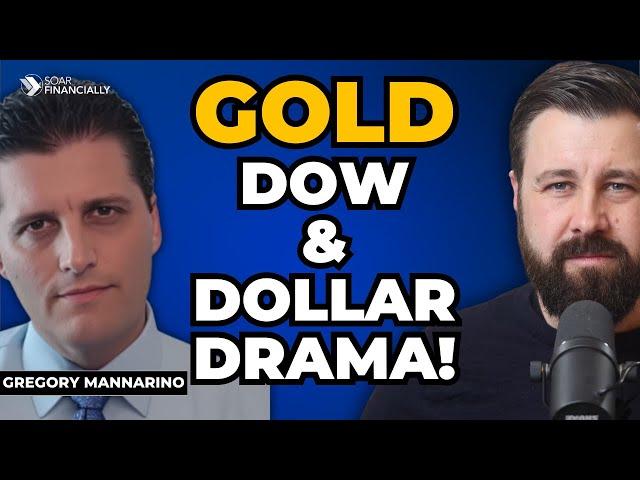 Cover for Prepare for Dow $8000 and Gold $8100 I Gregory Mannarino