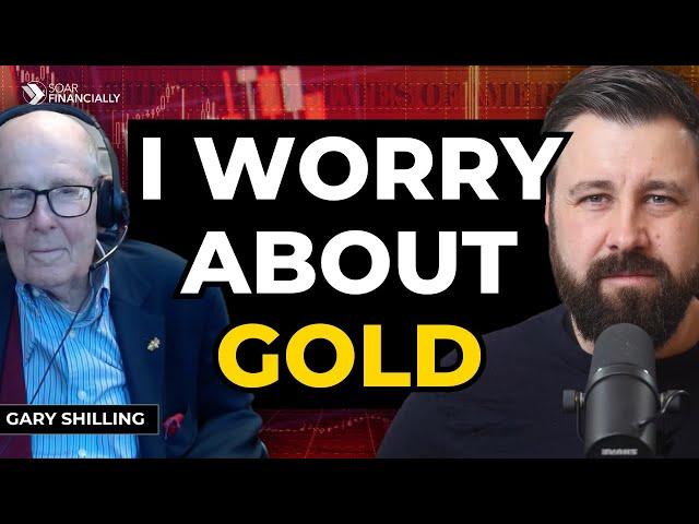 Cover for Gary Shilling on Gold Danger, Debt Crisis & 2025 Recession
