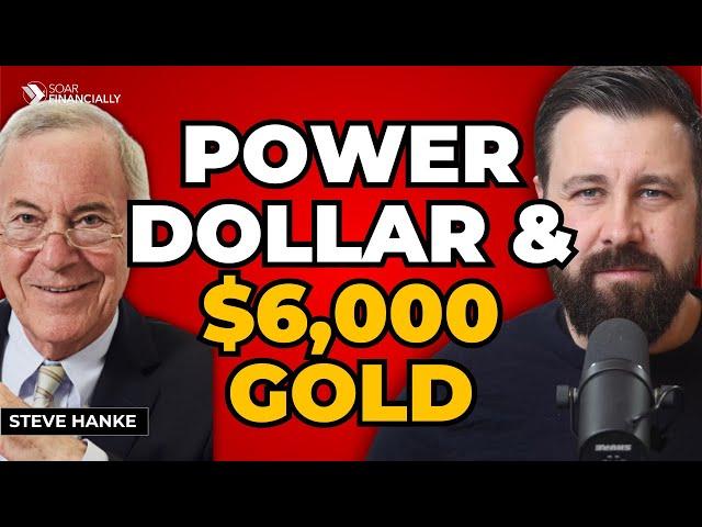 Cover for $6,000 Gold Is Coming & Why The Dollar Will Dominate | Steve Hanke